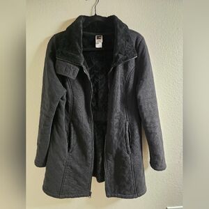 North Face Quilted Black Jacket